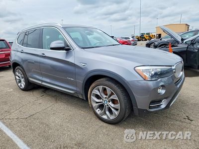 Czwarte zdjęcie samochodu z boku: 2017 BMW X3 XDRIVE28I VIN:5UXWX9C31H0W75365 - miniatura