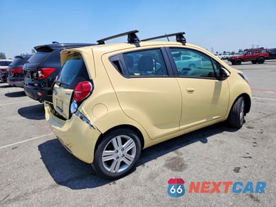 Trzecie zdjęcie samochodu z tyłu: 2014 CHEVROLET SPARK LS VIN:KL8CB6S96EC407213 - miniatura