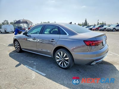 Drugie zdjęcie samochodu z przodu: 2022 AUDI A4 PREMIUM PLUS 40 VIN:WAUBBAF41NA041643 - miniatura