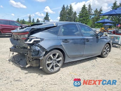 Trzecie zdjęcie samochodu z tyłu: 2025 HONDA CIVIC SPORT TOURING VIN:19XFL4H91SE003303 - miniatura