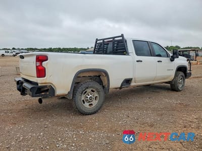 Trzecie zdjęcie samochodu z tyłu: 2022 CHEVROLET SILVERADO C2500 HEAVY DUTY VIN:1GC1WLEY0NF299772 - miniatura
