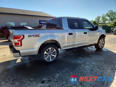Trzecie zdjęcie samochodu z tyłu: 2018 FORD F150 SUPERCREW VIN:1FTEW1CPXJFE64477 - miniatura