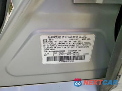 Zdjęcie 12 z 12 samochodu: 2012 INFINITI G25 SEDAN X VIN:JN1DV6AR9CM730363 - miniatura