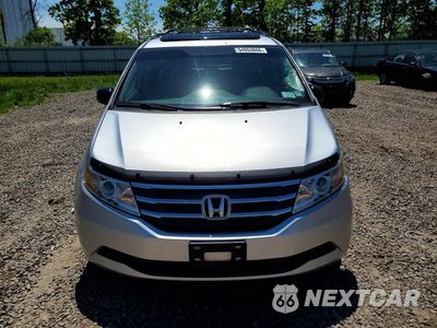 Piąte zdjęcie samochodu w środku: 2011 HONDA ODYSSEY EXL VIN:5FNRL5H61BB028043 - miniatura