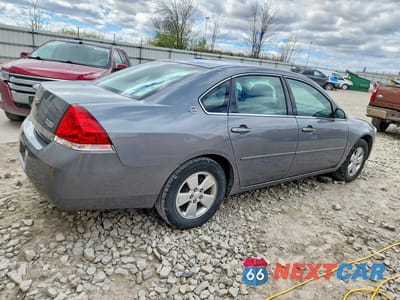 Trzecie zdjęcie samochodu z tyłu: 2007 CHEVROLET IMPALA LT VIN:2G1WT58N179299554 - miniatura