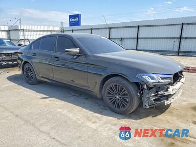 Czwarte zdjęcie samochodu z boku: 2018 BMW 530E VIN:WBAJA9C54JB253497 - miniatura