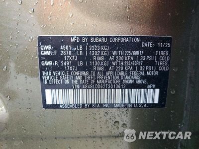 Zdjęcie 13 z 13 samochodu: 2026 SUBARU FORESTER PREMIUM VIN:4S4SLDD62T3013613 - miniatura