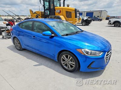 Czwarte zdjęcie samochodu z boku: 2018 HYUNDAI ELANTRA SEL VIN:5NPD84LF7JH299945 - miniatura