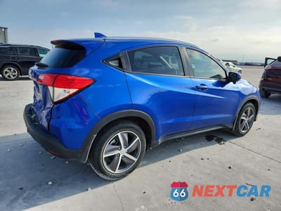 Trzecie zdjęcie samochodu z tyłu: 2021 HONDA HR-V EXL VIN:3CZRU5H79MM728519 - miniatura