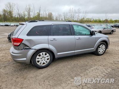 Trzecie zdjęcie samochodu z tyłu: 2017 DODGE JOURNEY SE VIN:3C4PDCAB6HT706554 - miniatura