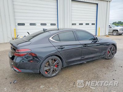 Trzecie zdjęcie samochodu z tyłu: 2023 GENESIS G70 3.3T STANDARD VIN:KMTG54TE2PU118036 - miniatura