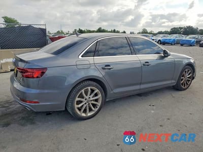 Trzecie zdjęcie samochodu z tyłu: 2019 AUDI A4 PREMIUM VIN:WAUGMAF48KA015861 - miniatura