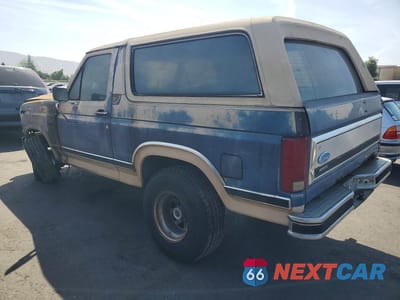 Drugie zdjęcie samochodu z przodu: 1986 FORD BRONCO U100 VIN:1FMEU15N6GLA34677 - miniatura