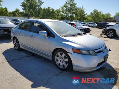 Czwarte zdjęcie samochodu z boku: 2007 HONDA CIVIC LX VIN:1HGFA16517L001040 - miniatura