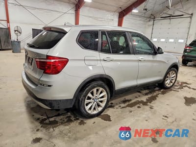 Trzecie zdjęcie samochodu z tyłu: 2017 BMW X3 XDRIVE28I VIN:5UXWX9C55H0T05764 - miniatura