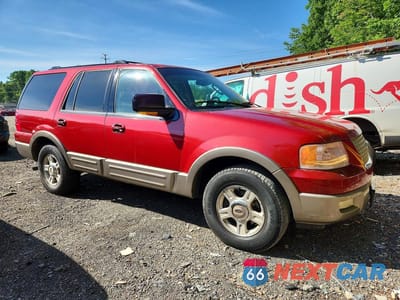 Czwarte zdjęcie samochodu z boku: 2003 FORD EXPEDITION EDDIE BAUER VIN:1FMPU18L03LA15460 - miniatura