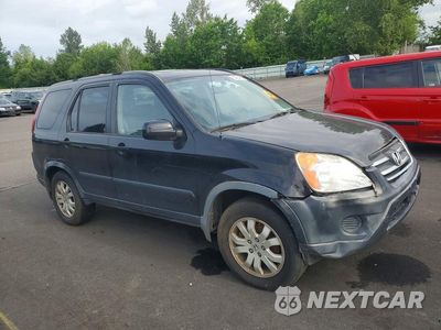 Czwarte zdjęcie samochodu z boku: 2006 HONDA CR-V EX VIN:JHLRD78806C037641 - miniatura