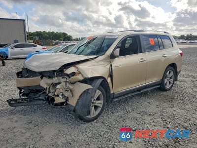 2012 TOYOTA HIGHLANDER LIMITED 5TDDK3EH0CS136223 - główne zdjęcie licytacji z USA - miniatura