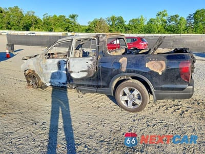 Drugie zdjęcie samochodu z przodu: 2025 HONDA RIDGELINE RTL VIN:5FPYK3F56SB050849 - miniatura