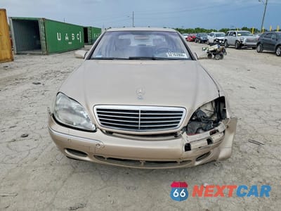 Piąte zdjęcie samochodu w środku: 2001 MERCEDES-BENZ S 430 VIN:WDBNG70J51A162882 - miniatura