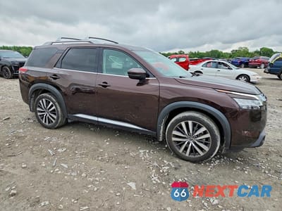 Czwarte zdjęcie samochodu z boku: 2022 NISSAN PATHFINDER PLATINUM VIN:5N1DR3DK3NC201591 - miniatura