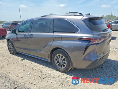Drugie zdjęcie samochodu z przodu: 2024 TOYOTA SIENNA XLE VIN:5TDYRKEC1RS215694 - miniatura
