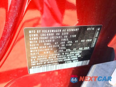 Zdjęcie 12 z 12 samochodu: 2016 VOLKSWAGEN TIGUAN S VIN:WVGBV7AX5GW017541 - miniatura