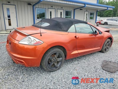 Trzecie zdjęcie samochodu z tyłu: 2009 MITSUBISHI ECLIPSE SPYDER GS VIN:4A3AL25F19E040086 - miniatura