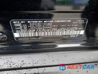 Zdjęcie 13 z 13 samochodu: 2025 MITSUBISHI OUTLANDER SPORT S VIN:JA4ARUAU0SU015350 - miniatura
