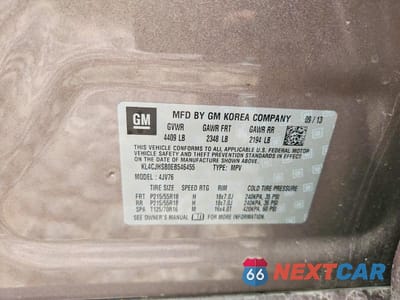 Zdjęcie 12 z 12 samochodu: 2014 BUICK ENCORE PREMIUM VIN:KL4CJHSB0EB546455 - miniatura