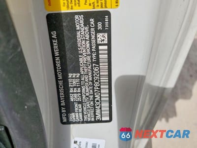 Zdjęcie 13 z 13 samochodu: 2023 BMW M240I VIN:3MW43CM07P8C92067 - miniatura