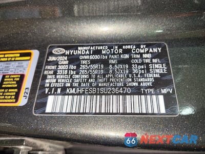 Zdjęcie 13 z 13 samochodu: 2025 GENESIS GV80 STANDARD VIN:KMUHFESB1SU236470 - miniatura