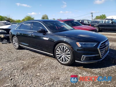 Czwarte zdjęcie samochodu z boku: 2020 AUDI A8 L E VIN:WAU8HAF82LN008779 - miniatura