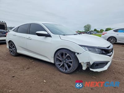 Czwarte zdjęcie samochodu z boku: 2020 HONDA CIVIC SPORT VIN:2HGFC2F8XLH544517 - miniatura