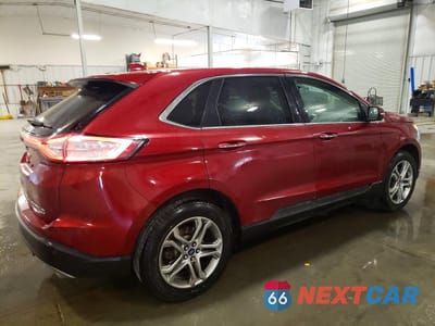 Trzecie zdjęcie samochodu z tyłu: 2016 FORD EDGE TITANIUM VIN:2FMPK4K92GBB23718 - miniatura