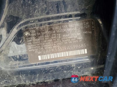 Zdjęcie 12 z 12 samochodu: 2009 BMW 328 XI SULEV VIN:WBAPK53519A599685 - miniatura