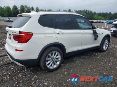 Trzecie zdjęcie samochodu z tyłu: 2016 BMW X3 XDRIVE28I VIN:5UXWX9C5XG0D83880 - miniatura