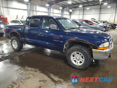 Czwarte zdjęcie samochodu z boku: 2001 DODGE DAKOTA QUAD VIN:1B7HG2AN11S269330 - miniatura
