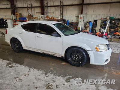 Czwarte zdjęcie samochodu z boku: 2014 DODGE AVENGER SE VIN:1C3CDZAGXEN129587 - miniatura