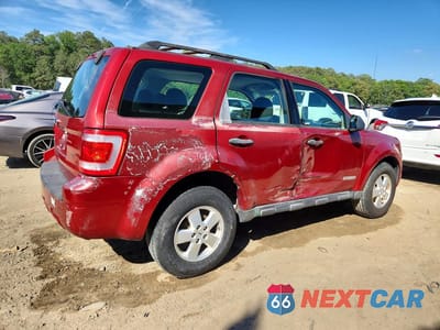 Trzecie zdjęcie samochodu z tyłu: 2008 FORD ESCAPE XLS VIN:1FMCU02Z48KB13300 - miniatura