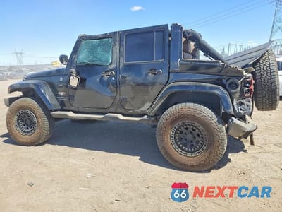 Drugie zdjęcie samochodu z przodu: 2012 JEEP WRANGLER UNLIMITED SAHARA VIN:1C4HJWEG2CL134598 - miniatura