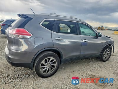 Trzecie zdjęcie samochodu z tyłu: 2015 NISSAN ROGUE SL VIN:5N1AT2MV9FC923206 - miniatura