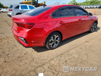 Trzecie zdjęcie samochodu z tyłu: 2020 KIA FORTE LXS VIN:3KPF24ADXLE259247 - miniatura