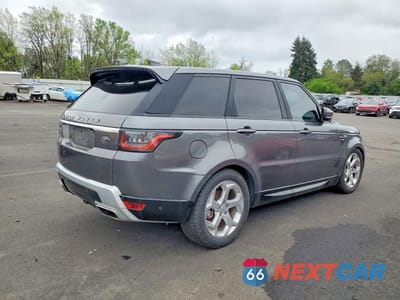 Trzecie zdjęcie samochodu z tyłu: 2018 LAND ROVER RANGE ROVER SPORT HSE VIN:SALWR2RK5JA403573 - miniatura