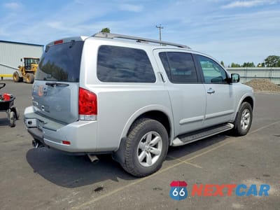 Trzecie zdjęcie samochodu z tyłu: 2012 NISSAN ARMADA SV VIN:5N1AA0NC0CN603165 - miniatura