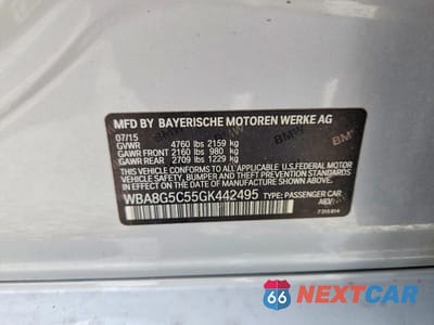 Zdjęcie 13 z 13 samochodu: 2016 BMW 328 XI VIN:WBA8G5C55GK442495 - miniatura