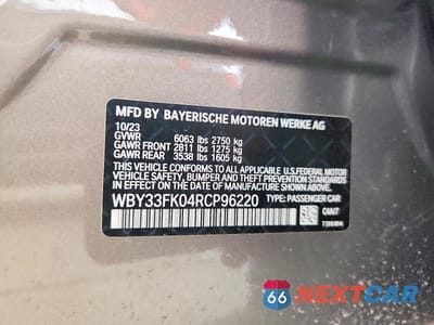Zdjęcie 13 z 13 samochodu: 2024 BMW I5 EDRIVE 40 VIN:WBY33FK04RCP96220 - miniatura