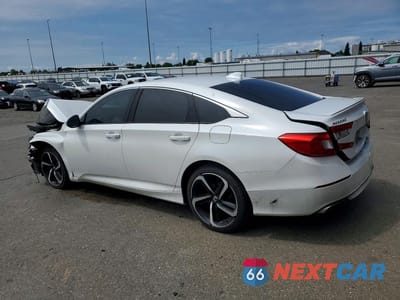 Drugie zdjęcie samochodu z przodu: 2020 HONDA ACCORD SPORT VIN:1HGCV1F39LA056816 - miniatura