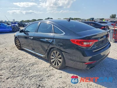 Drugie zdjęcie samochodu z przodu: 2017 HYUNDAI SONATA SPORT VIN:5NPE34AF1HH558154 - miniatura