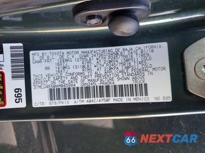 Zdjęcie 12 z 12 samochodu: 2010 TOYOTA TACOMA DOUBLE CAB VIN:3TMLU4EN0AM045984 - miniatura
